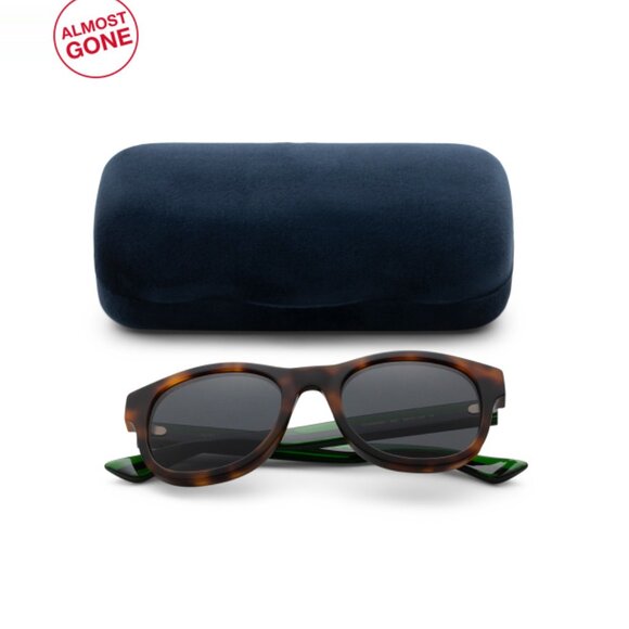 GUCCI Havana Green 52mm Designer Sunglasses - Picture 1 of 2
